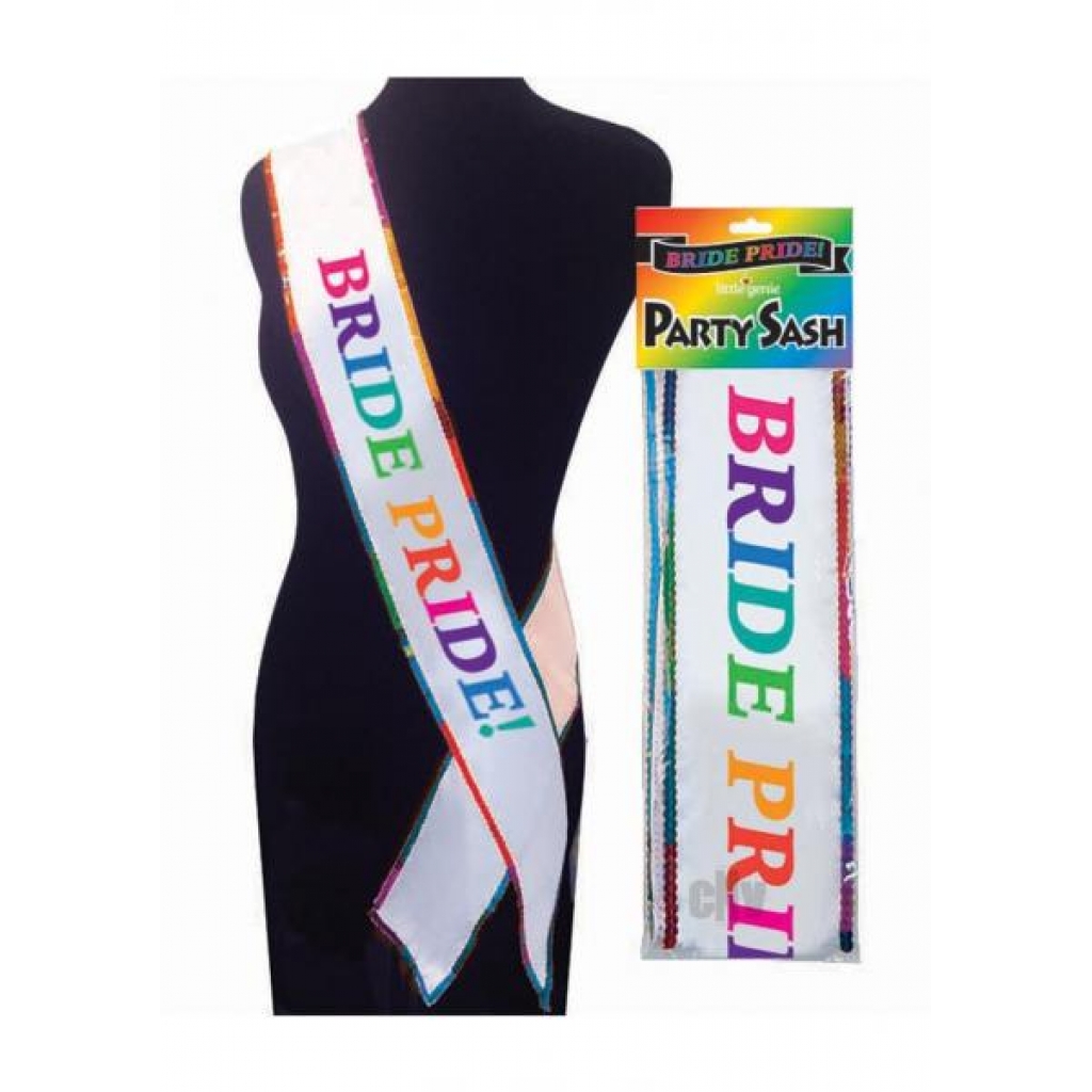 Bride Pride Sash - Little Genie Productions Llc.