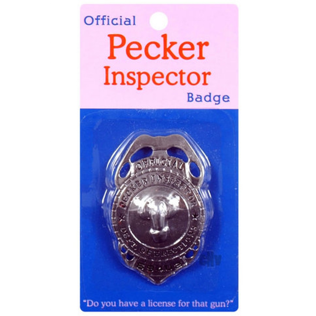 Pecker Inspector Badge - Kheper Games