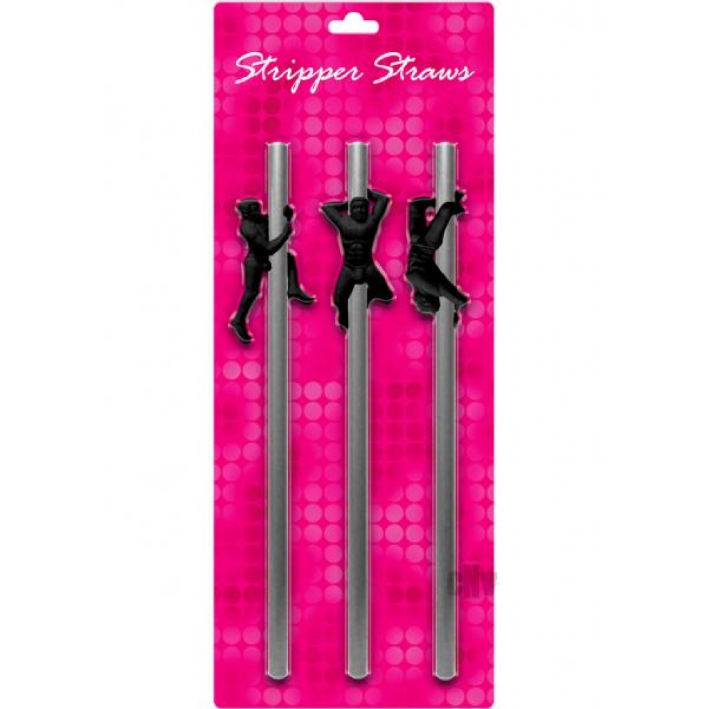 Stripper Straws - Male 3 Pack