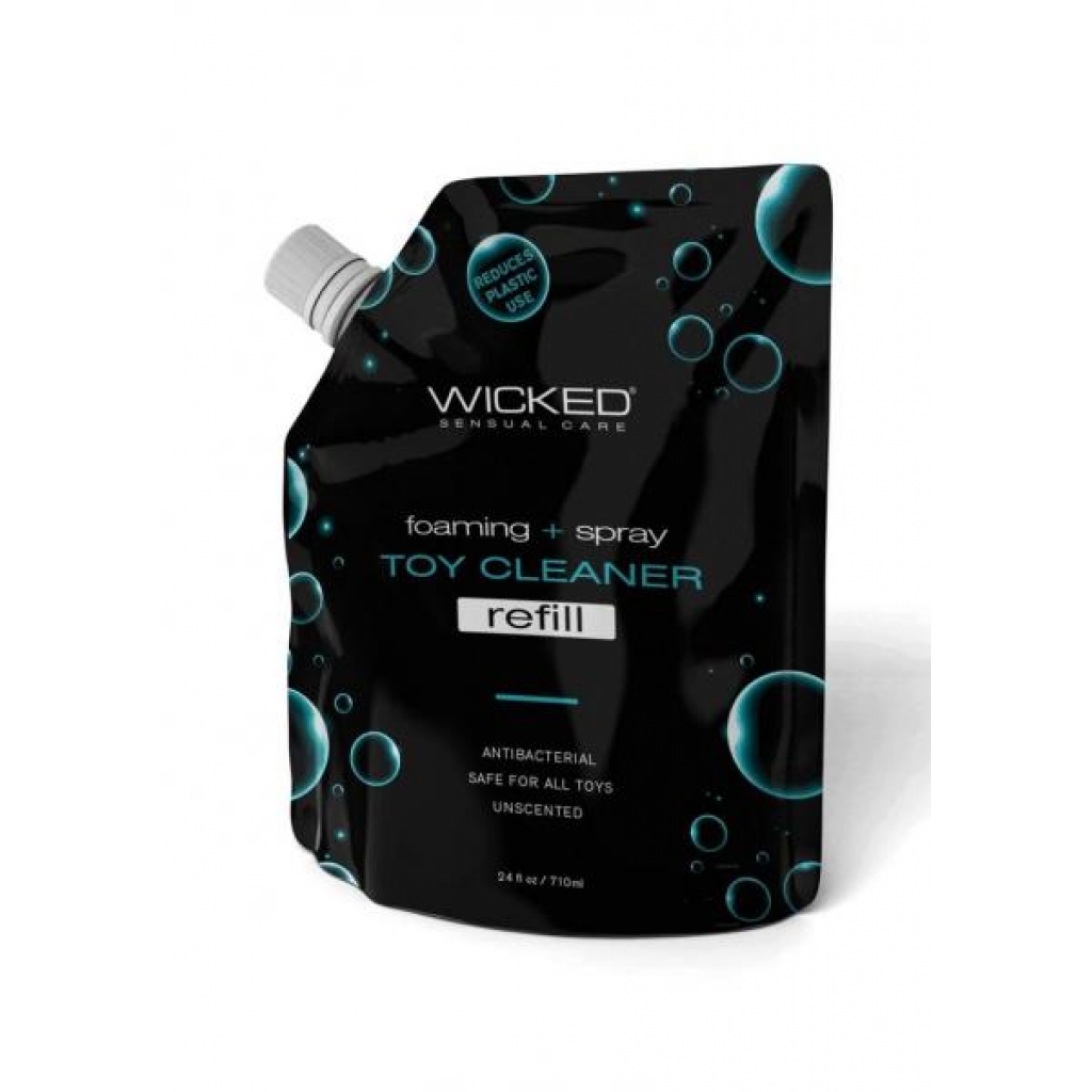 Toy Cleaner Refill Pouch 24oz - Wicked Sensual Care