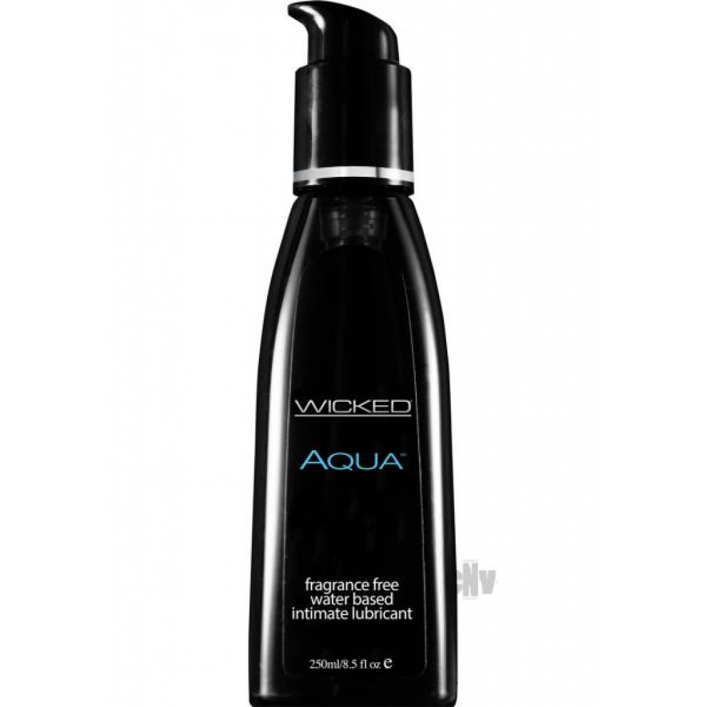 Wicked Aqua Unscented Lube 8.5oz - Wicked Sensual Care