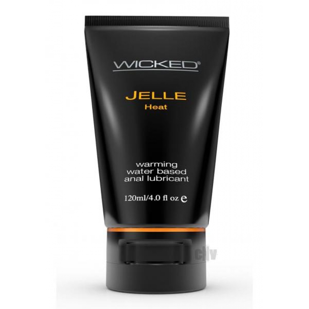 Wicked Jelle Heat Anal Gel Lubricant 4oz - Wicked Sensual Care