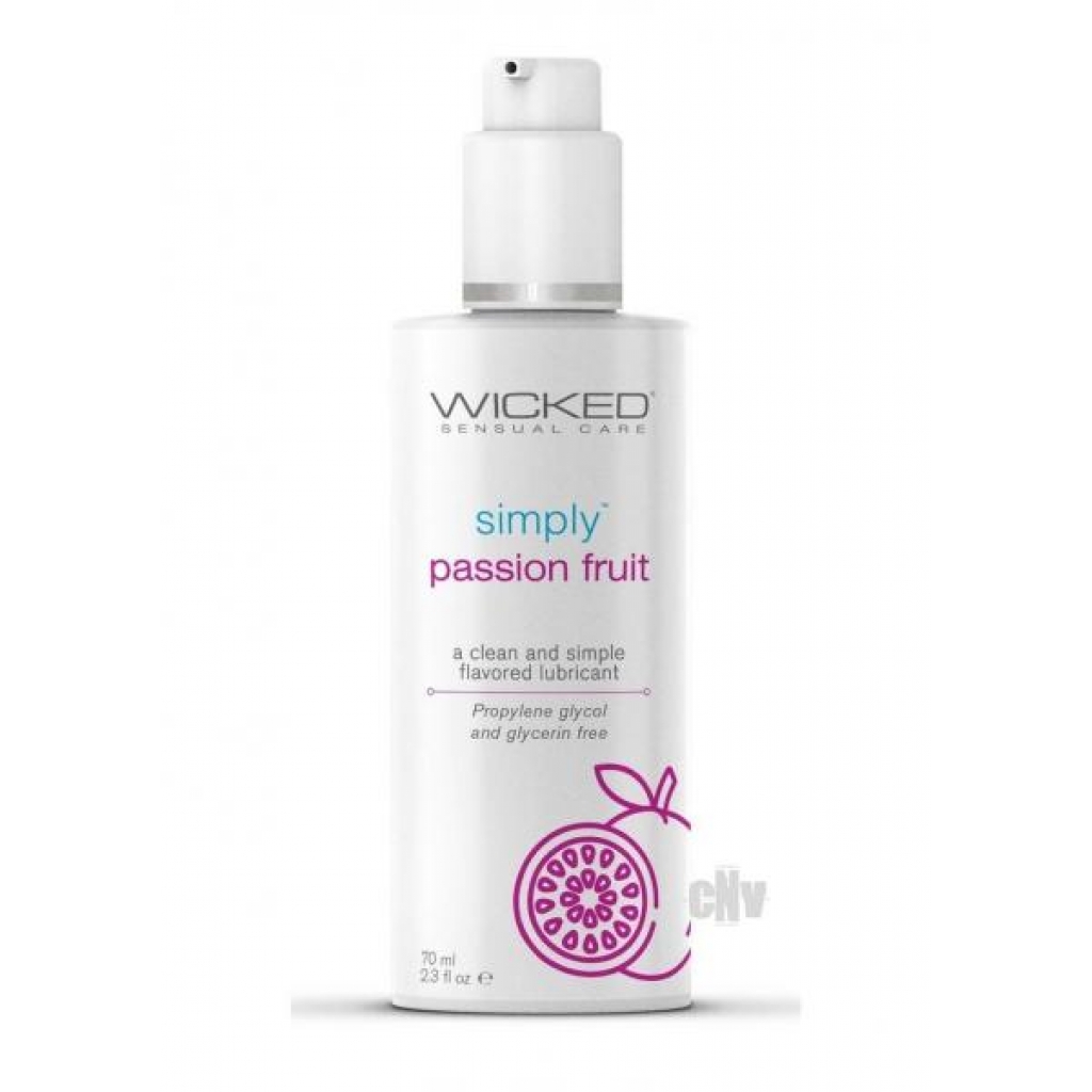 Simply Passion Fruit Lube 2.3oz - Wicked Sensual Care