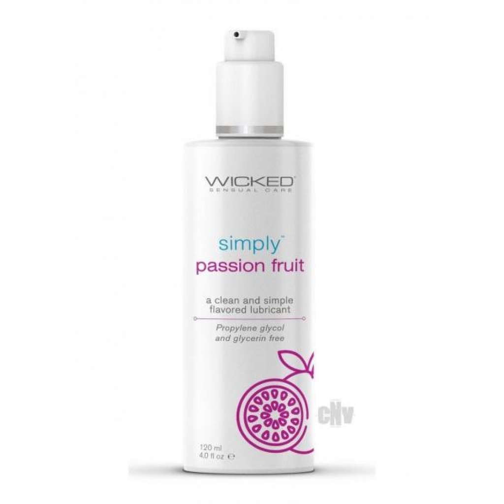 Simply Passion Fruit Lube 4oz - Wicked Sensual Care