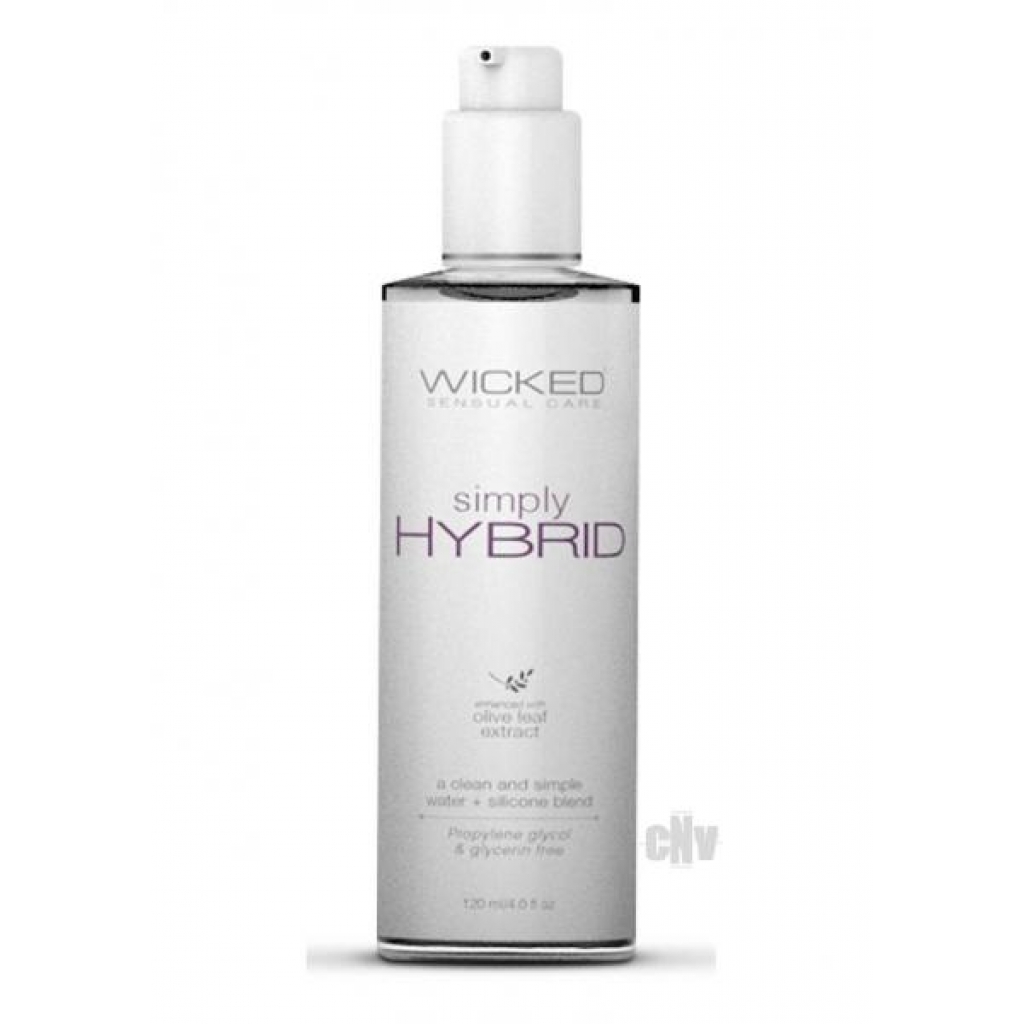 Wicked Simply Hybrid Lubricant 4 fluid ounces - Wicked Sensual Care