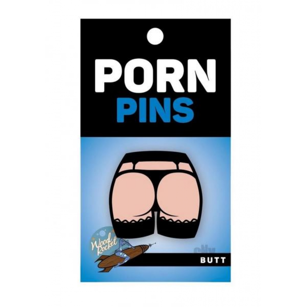 Butt Enamel Pin - Fun and Flirty Accessory