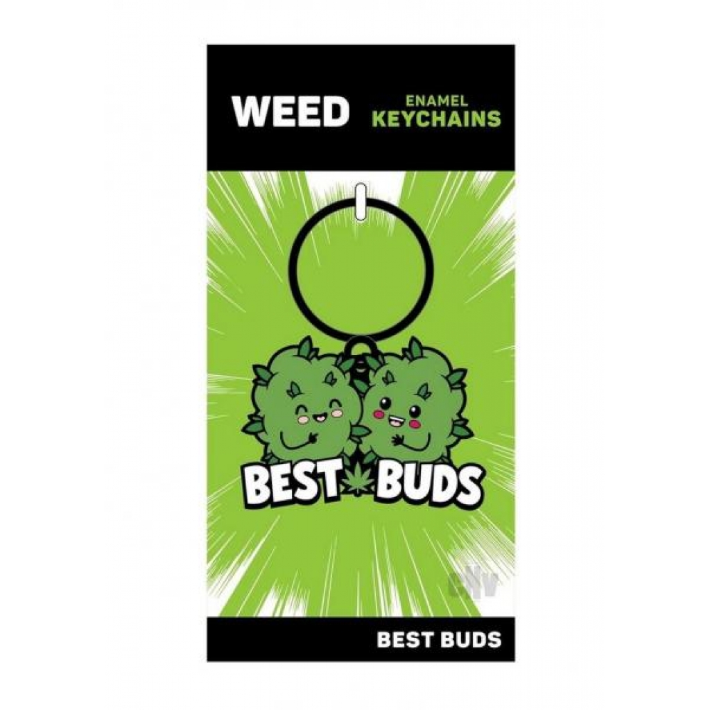 Best Buds Keychain - Wood Rocket Llc