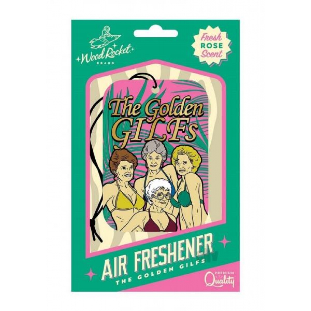 Golden Gilfs Air Freshener - Wood Rocket Llc