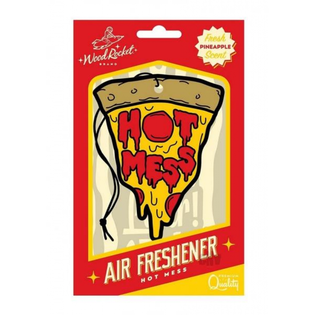 Hot Mess Air Freshener - Wood Rocket Llc