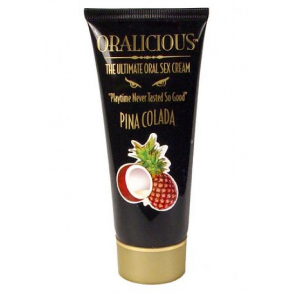 Oralicious Ultimate Oral Sex Cream 2 oz -  Pina Colada - Hott Products