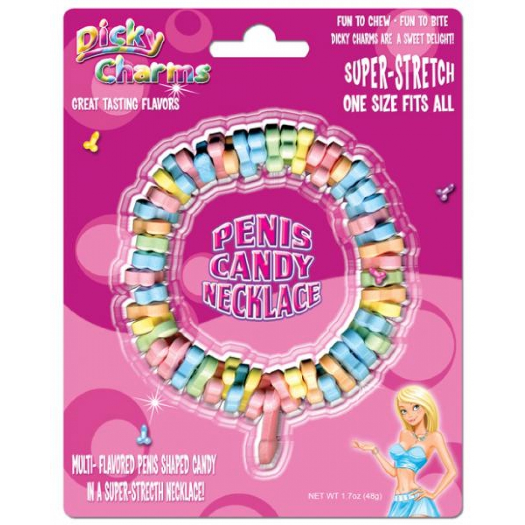 Dicky Charms Penis Shaped Candy Necklace - Hott Products
