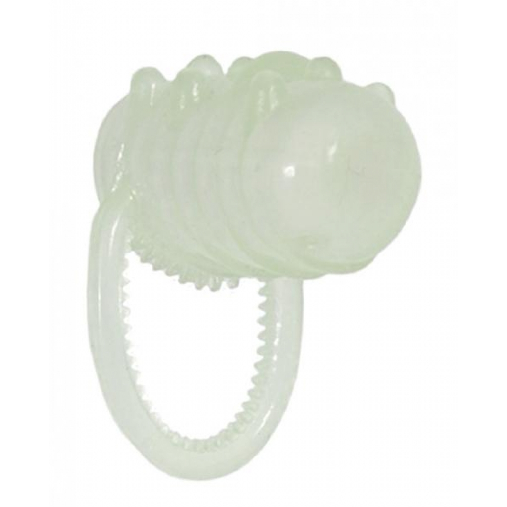 Tongue Dinger Night Stroker Vibrating Ring Glow In The Dark - Hott Products