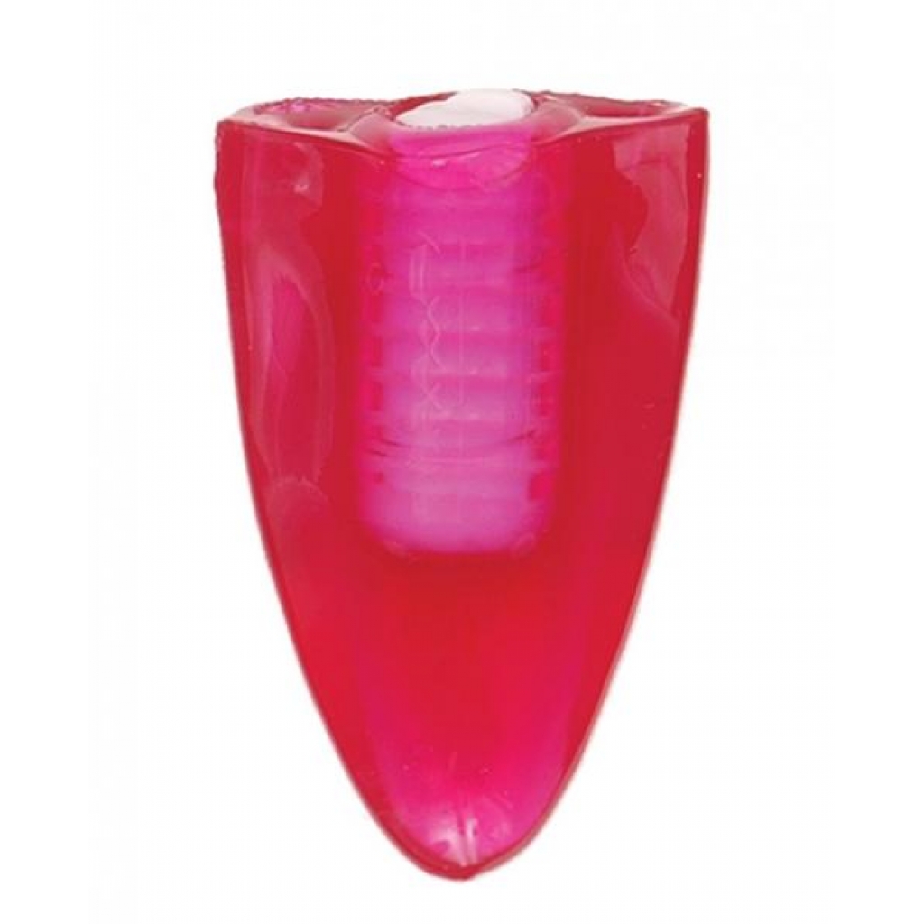 Tongue Teaser Silicone Oral Vibrator - Pink - Super Powerful