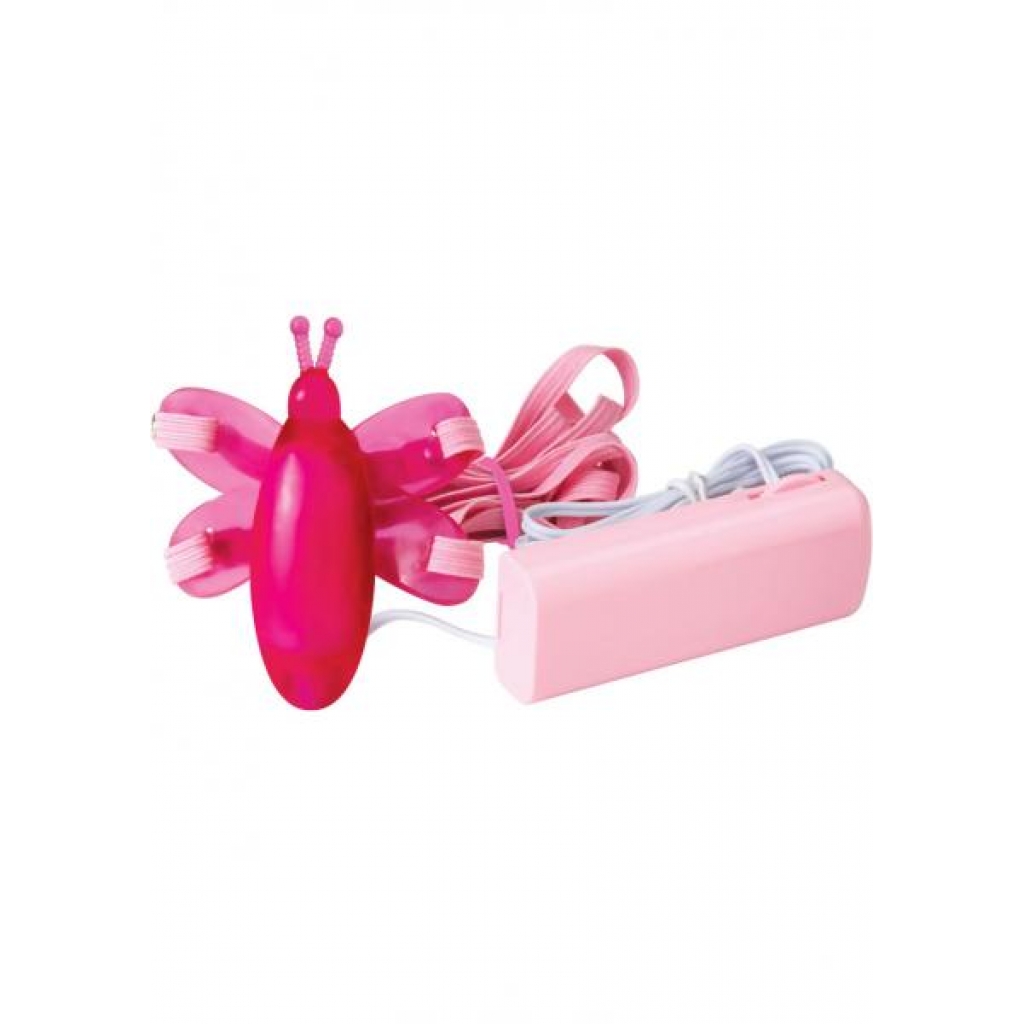 The Erotic Water Garden Collection Dragonfly Fantasy Erotic Massager Pink - Hott Products