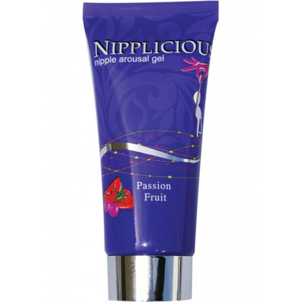 Nipplicious Nipple Arousal Gel Passion Fruit 1 Ounce - Hott Products