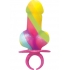 Rainbow Cock Ring Pop 12 Per Display - Hott Products