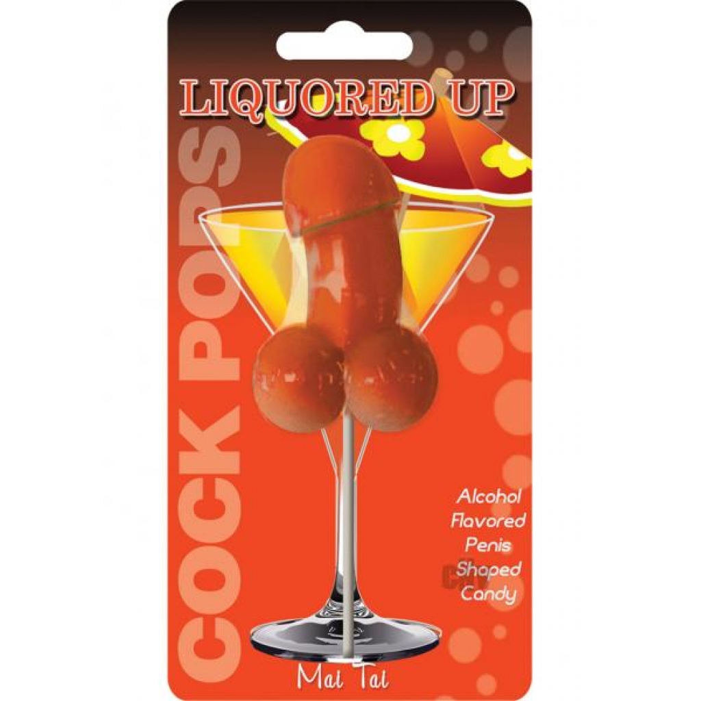 Liquored Up Cock Pops Mai Tai Lollipop - Hott Products