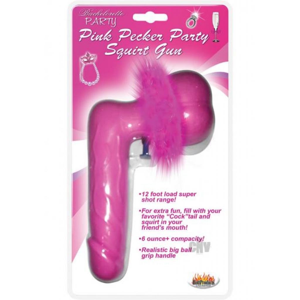 Pink Pecker Party Squirt Gun - Hott Products