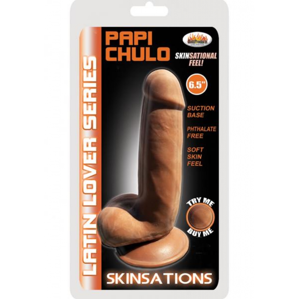 Latin Lover Papi Chulo 6.5 Inches Tan Dildo