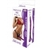 Strap On Dildo With Harness 7 inches Purple - Hott Products