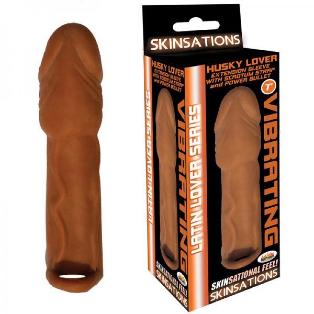 Latin Lover Extension Scrotum Strap With Power Bullet - Hott Products