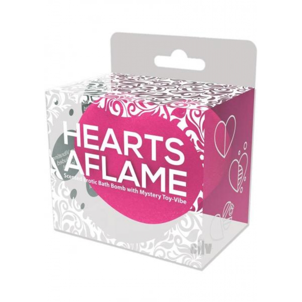 Hearts Aflame Erotic Lovers Bath Bomb - Hott Products