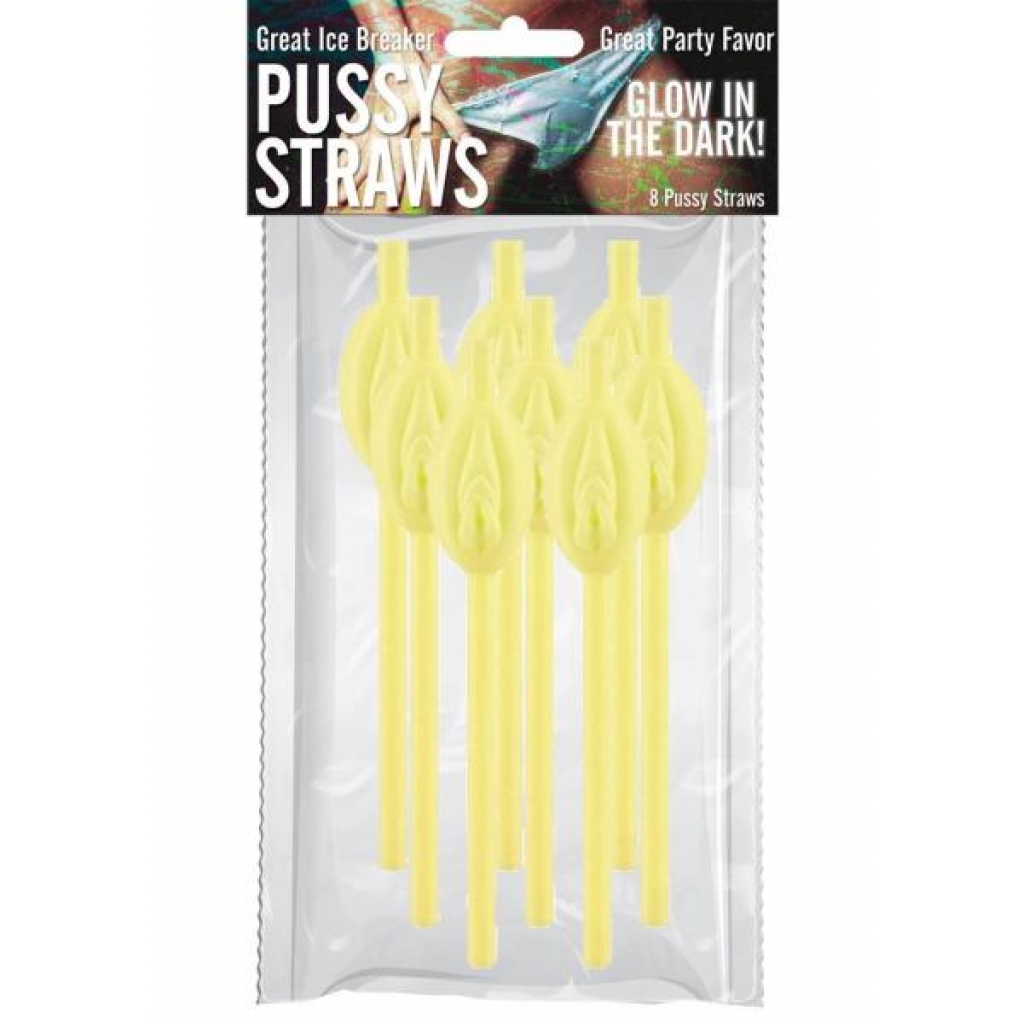 Pussy Straws - Glow-in-the-Dark 8-pack