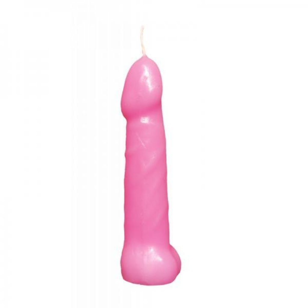 Bachelorette Party Pecker Party Candles - Pink 5 Pack