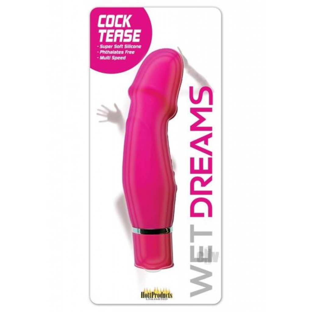 Wet Dreams Cock Tease Multi Speed Magent - Hott Products