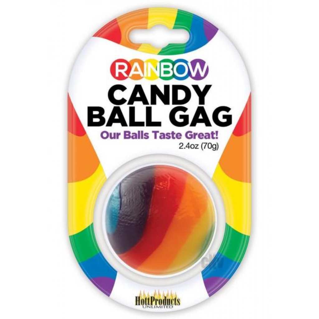 Rainbow Candy Ball Gag - Hott Products