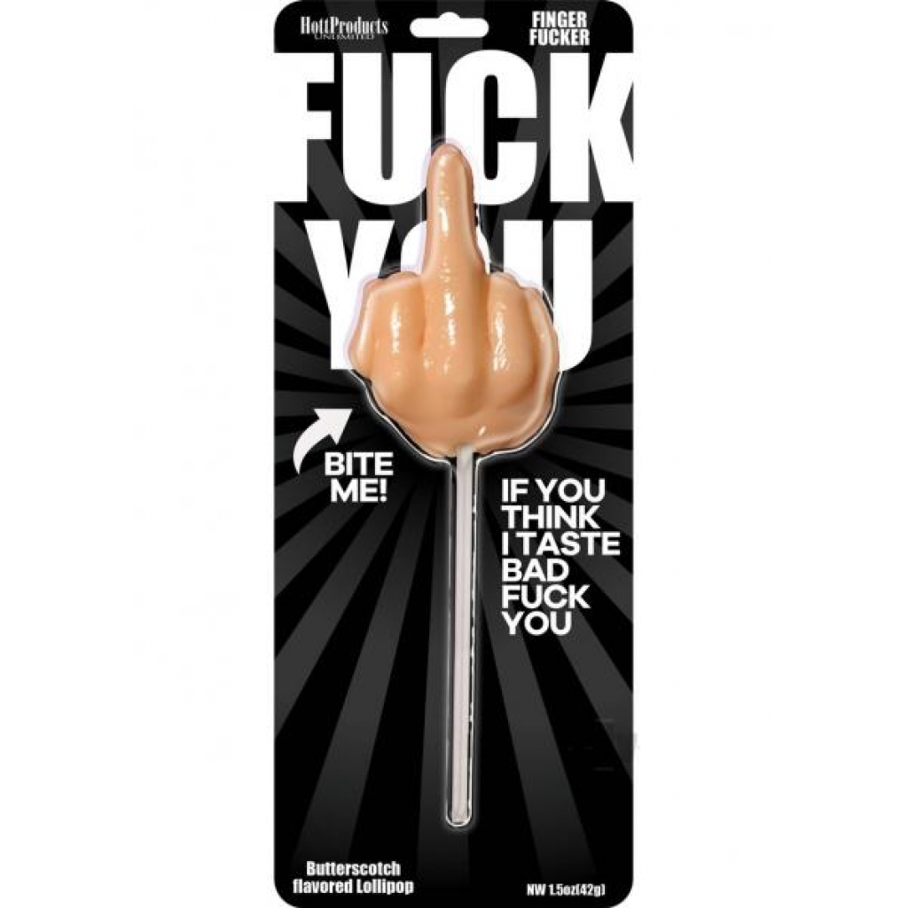 Fuck You Pop - Butterscotch Flavored Lollipop