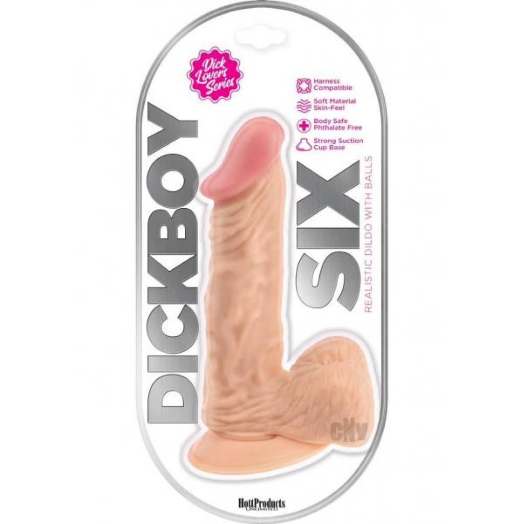 Dick Boy Dildo - Realistic Suction Cup Experience