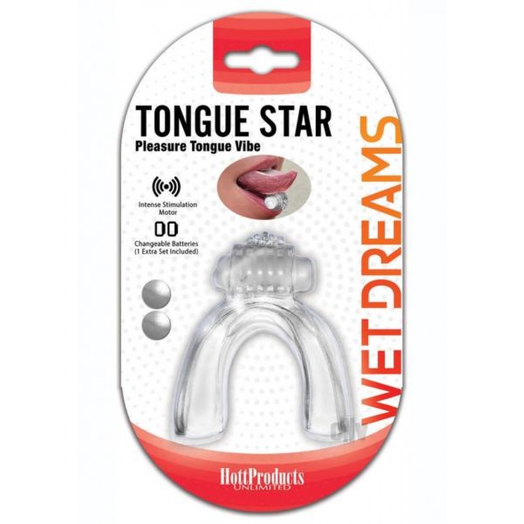 Pleasure Tongue Vibe Clear - Hott Products