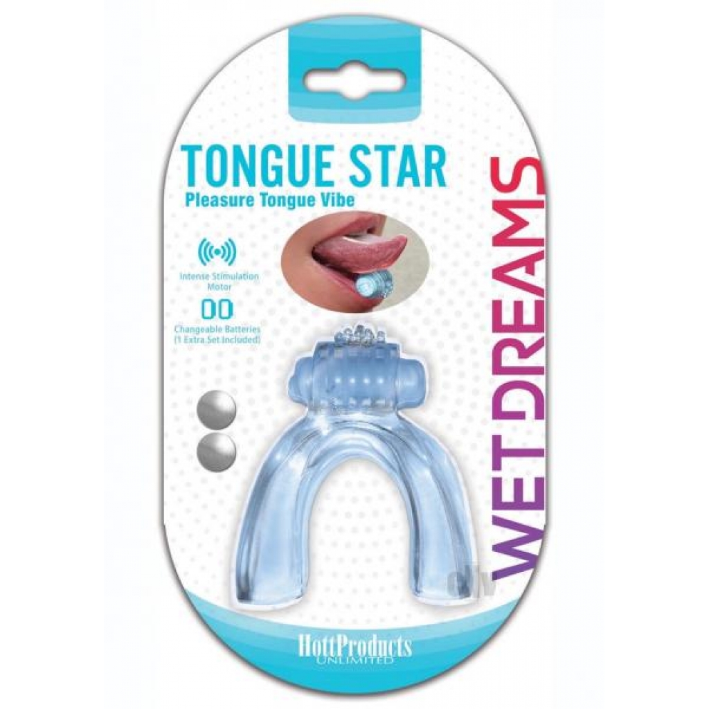 Pleasure Tongue Vibe Blue - Hott Products