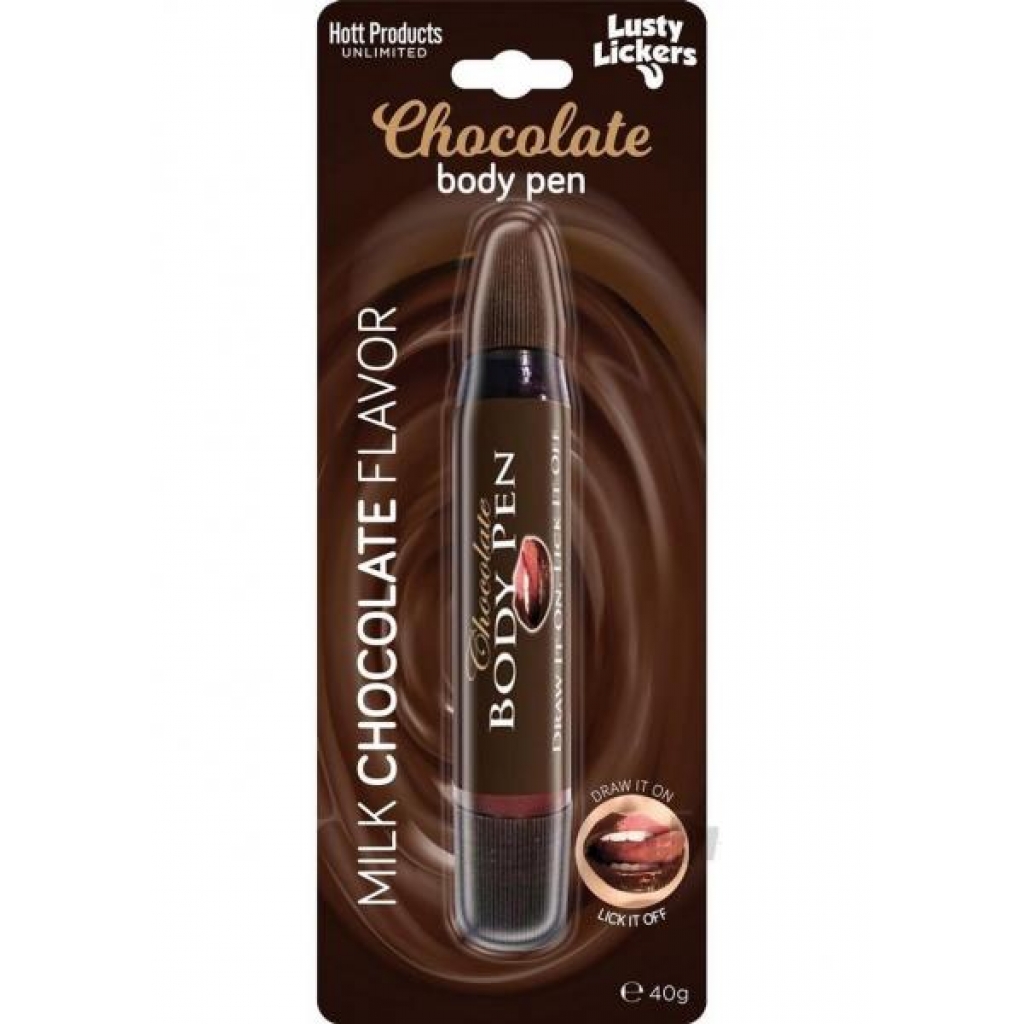 Milk Chocolate Body Pen: Sweet Temptation