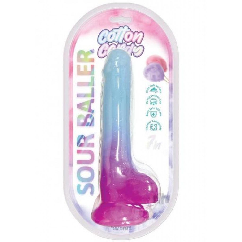 Cotton Candy Sour Baller 7 Aqu/prp - Hott Products