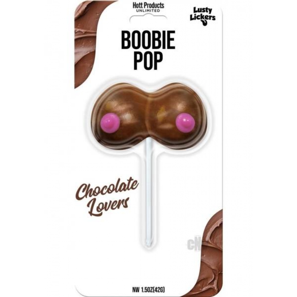 Boobies Pop Chocolate Lovers Lollipop