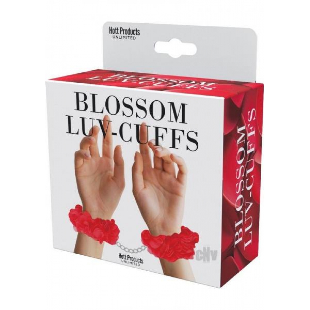 Blossom Luv Cuffs Red - Hott Products