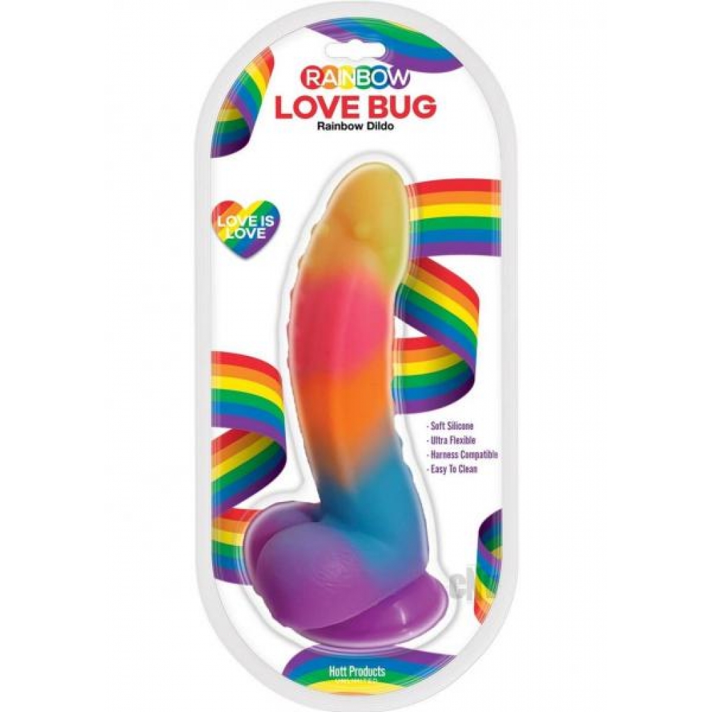 Love Bug Dildo Rainbow - Hott Products