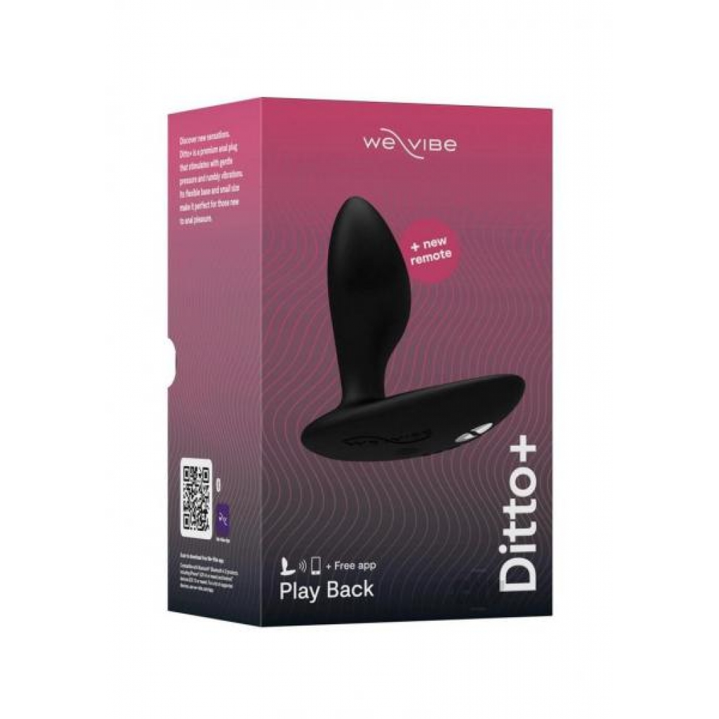 Wv Ditto Plus Satin Black - We-vibe