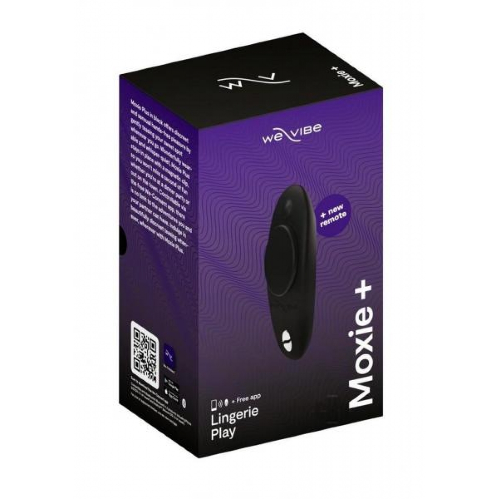 We Vibe Moxie Plus Satin Black - We-vibe