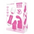 Bodywand Rechargeable Mini Pink with Attachments - Bodywand