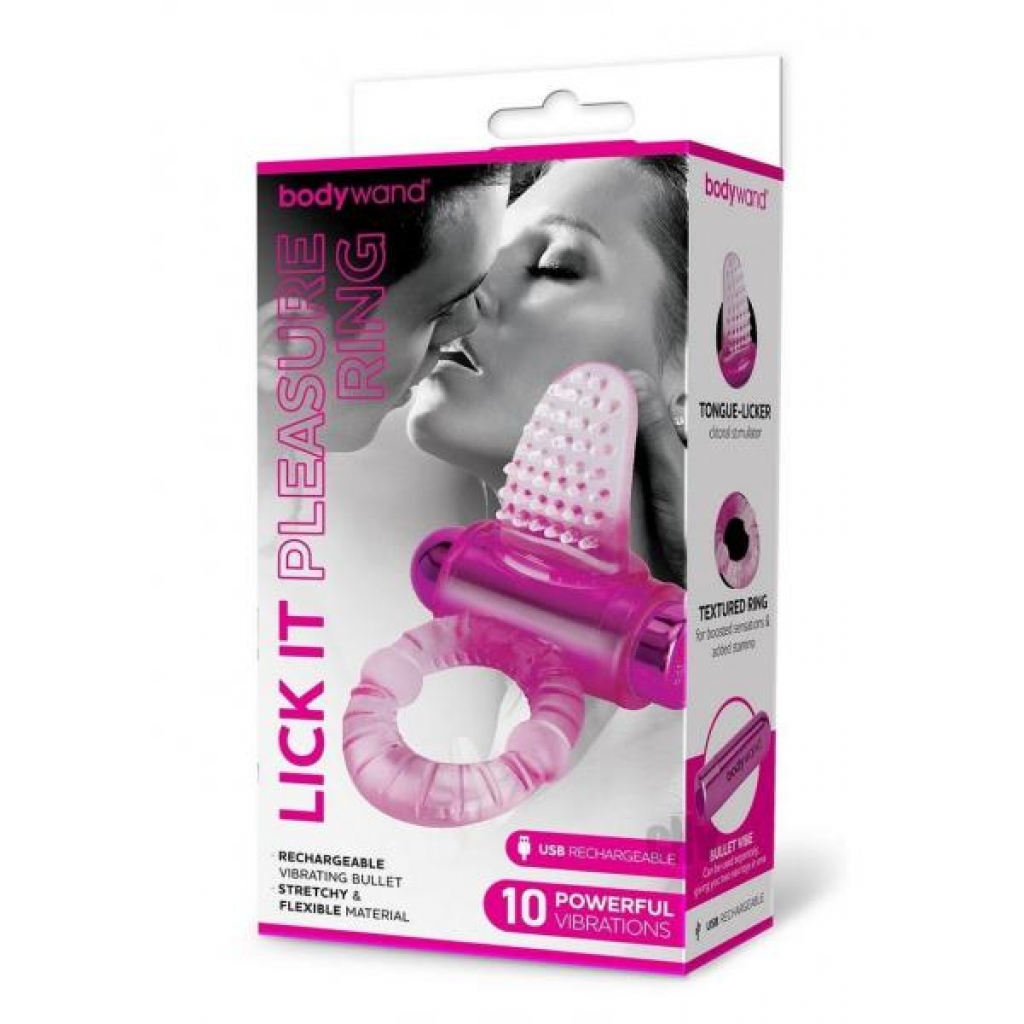 Bodywand Recharge Lick It Pleasure - Pink