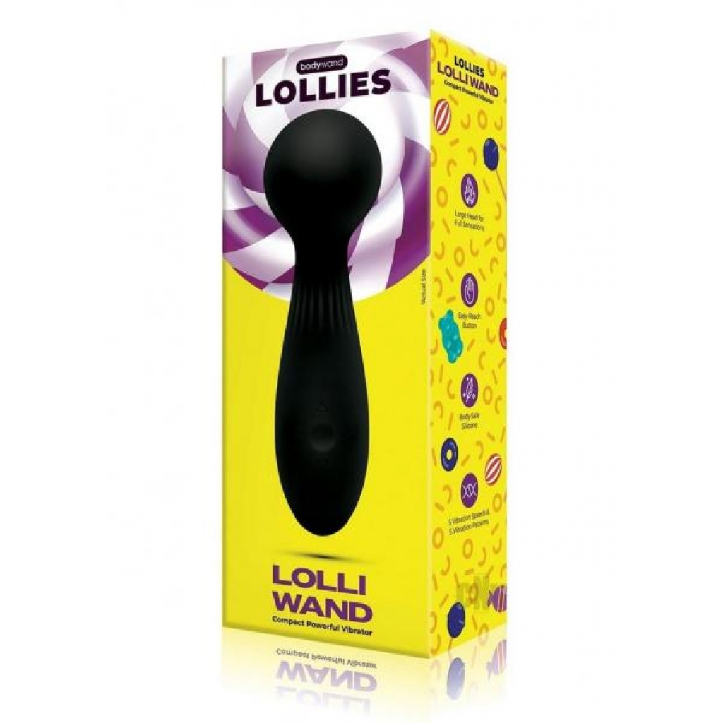 Bodywand Lollies Black Clitoral Vibrator