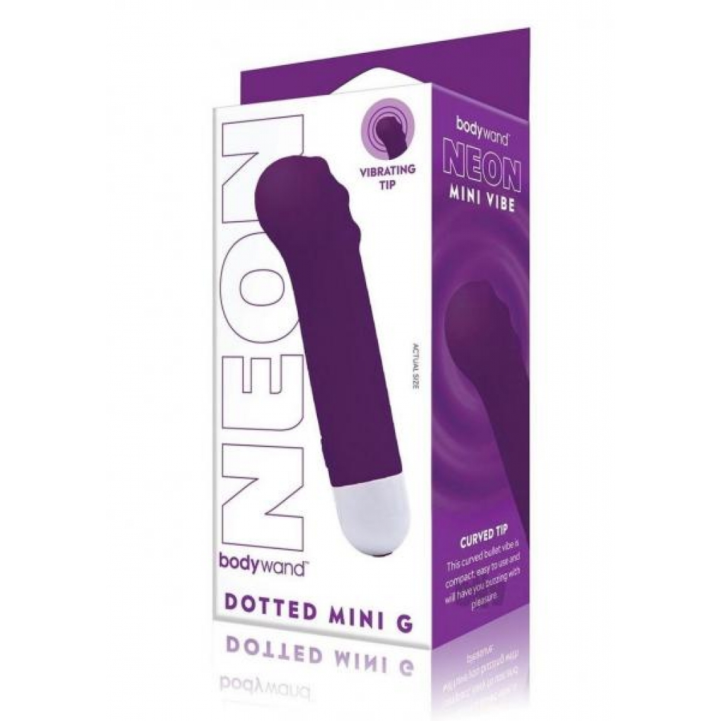 Bodywand Dotted Mini G Vibe - Rechargeable