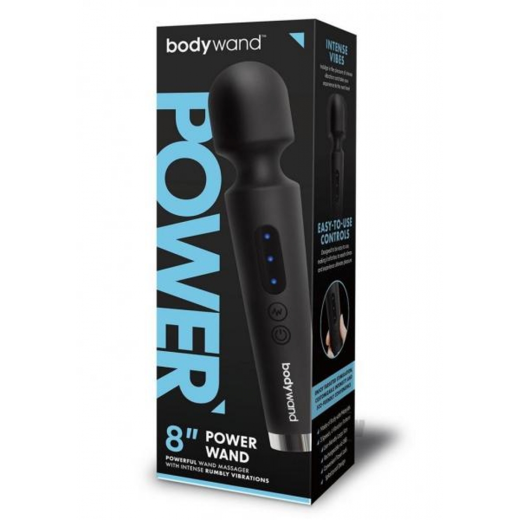 Bodywand Power Wand 8 Black - Xgen, Llc.