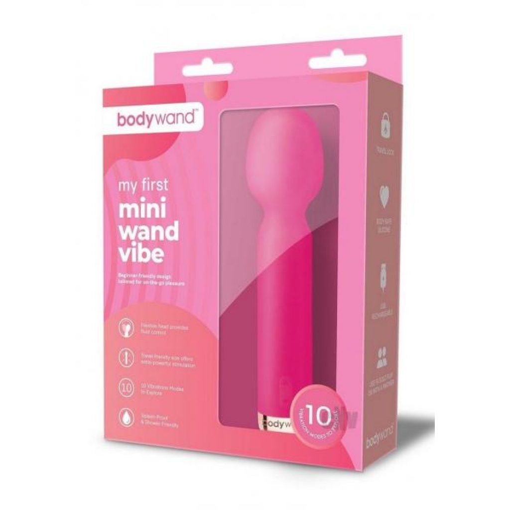 Bodywand My First Mini Wand Vibrator - Rose