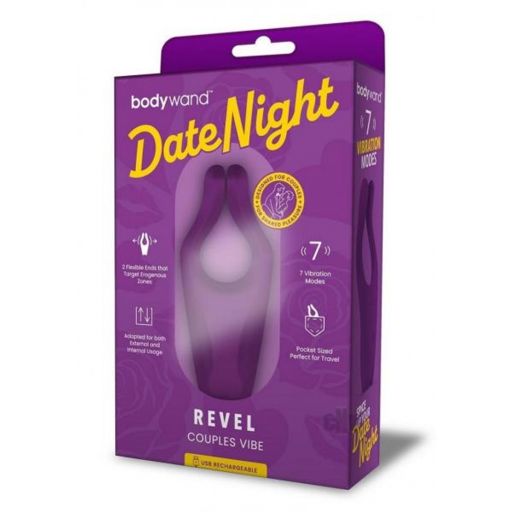 Bodywand Date Night Revel Couples Vibe - Versatile Stimulation