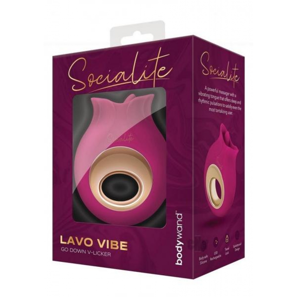 Bodywand Socialite Lavo - Vibrant Pink Massager