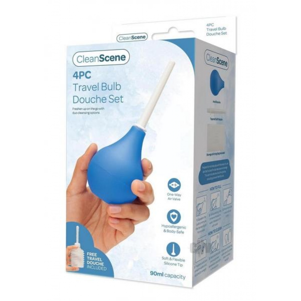 Cleanscene Travel Bulb Douche Set 4pc - Xgen, Llc.